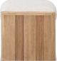 Modus Furniture Brentwood Brioche Upholstered Ottoman-2