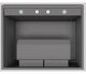 Vent-A-Hood® 36" Gunsmoke Wall Hood-2