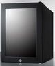 Summit® Black 14" Beautifridge Commercial Cosmetics Refrigerator with Red Lights-1
