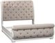 Liberty Furniture Magnolia Manor Antique White Queen Upholstered Sleigh Bed-2