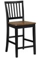 Steve Silver Co. Joplin Walnut/Ebony Counter Stool-1