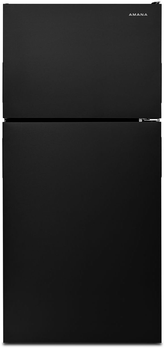 Amana® 30 in. 18.2 Cu. Ft. Black Top Freezer Refrigerator-0