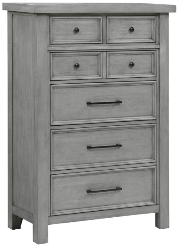 Homelegance® Logandale Antique Gray Chest-0