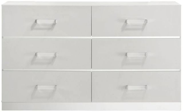 New Classic® Home Furnishings Europa White Dresser-2