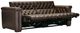 Hooker® Furniture SS Savion Deux West Saddlewood Power Reclining Sofa with Power Headrest-1