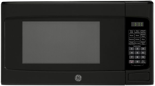 GE® 1.1 Cu. Ft. Black Countertop Microwave