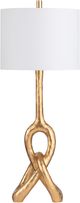 Crestview Collection St. James Gold Sculptural Knot Buffet Lamp-0