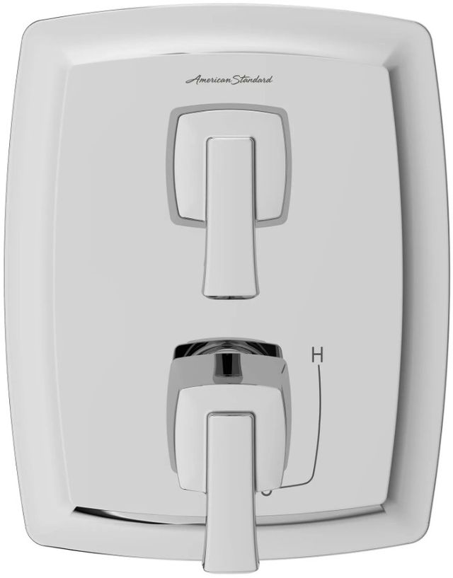 American Standard Townsend® Polished Chrome 2-Handle Integrated Shower Diverter Trim Only-2