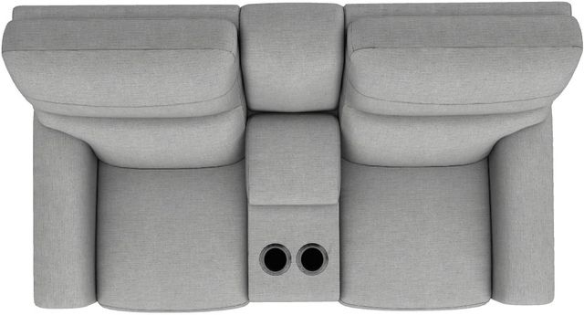 La-Z-Boy® Ava Oyster Manual Reclining Loveseat with Console-4
