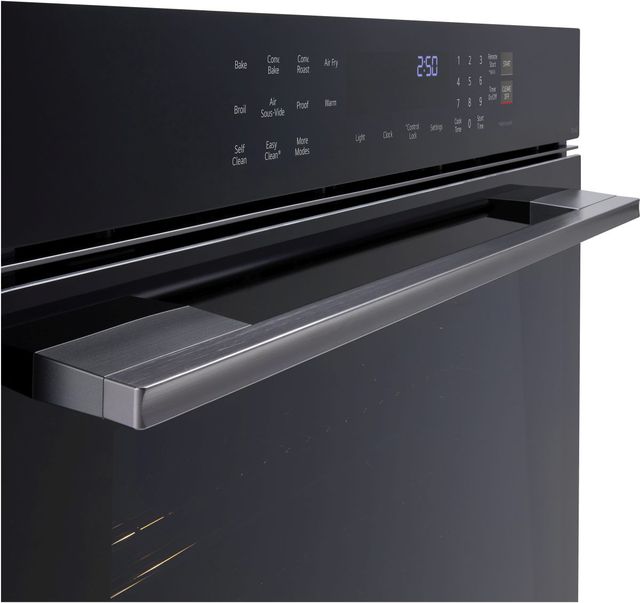 LG 24" Black Smart Single Electric Wall Oven  with True Convection and Air Fry-1