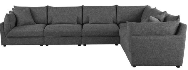 Coaster® Sasha 6-Piece Barely Black Modular Sectional-1