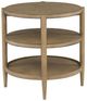 Fairfield® Maxwell Sunlit Oak Round End Table-2