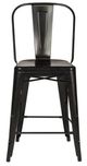 Liberty Furniture Vintage Series Black Back Counter Chair - Set of 2-1