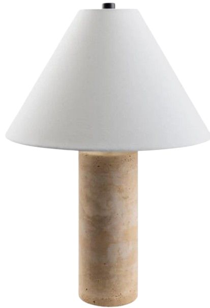Surya Agate Natural Beige 16" Accent Table Lamp-0
