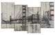 YHD Golden Gate Bridge 4-Piece Wall Art Set-0