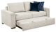 Homelegance® Isla Beige Pull-Out Bed Loveseat with Click Motion Back-3