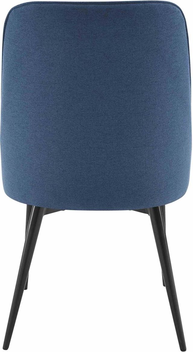Steve Silver Co. Colfax Black/Navy Upholstered Dining Side Chair-1