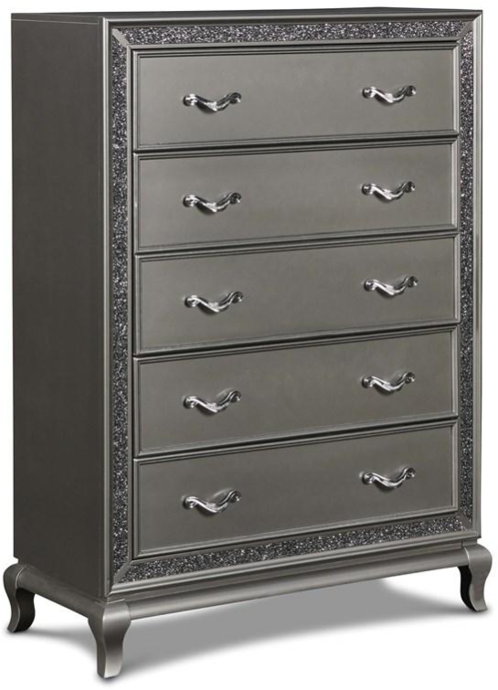 New Classic® Home Furnishings Park Imperial Pewter Chest-1