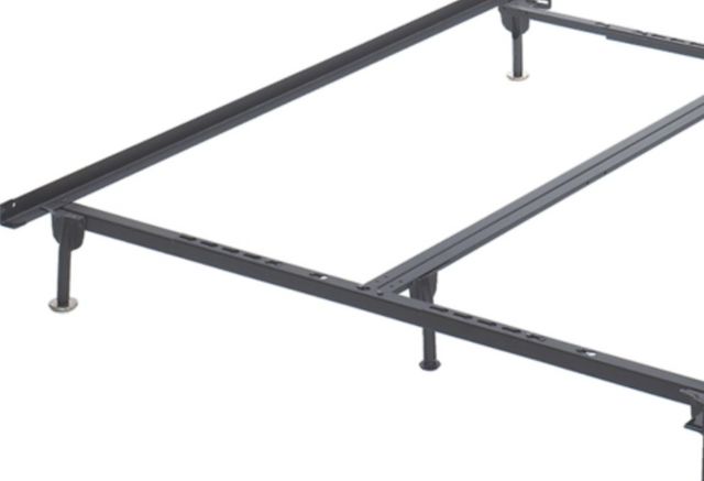 Signature Design by Ashley® Frames and Rails Metallic Queen/King/California King Bolt on Bed Frame-1