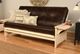 Kodiak Furniture Phoenix Oregon Trail Java/Antique White Full Futon with Mattress-4