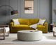 Palliser® Furniture Customizable Mingle Round Large Ottoman-2