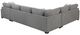 Emerald Home Repose 3-Piece Storm Gray Right-Arm Facing Sectional and Chaise-2
