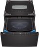LG SideKick™ 1.0 Cu. Ft. Black Steel Impeller Pedestal Washer-1