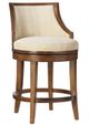Tommy Bahama® Furniture Ocean Club Cabana Beige/Brown Swivel Counter Stool-0