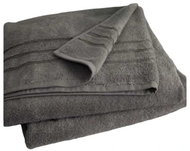 Cariloha Onyx Viscose and Turkish Cotton Blend Bath Sheet-0