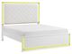 Homelegance® Lumin White Eastern King Panel Bed-0