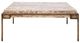 Furniture Classics Nala White Coffee Table with Gold Base-1