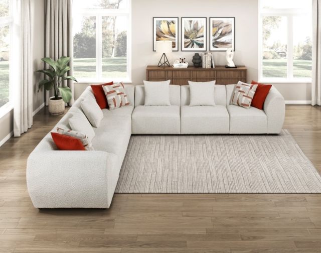 Homelegance® Franz 7-Piece Beige Modular Sectional-1