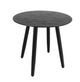 CabanaCoast® Customizable Geo Aluminum 18" Outdoor Round Side Table-0