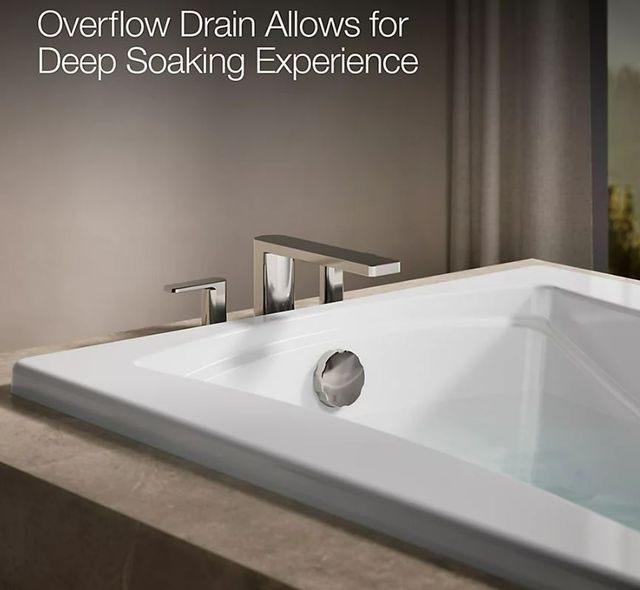 KOHLER® Mariposa® White 72" x 36" Alcove Whirlpool Bath - Right Drain-4
