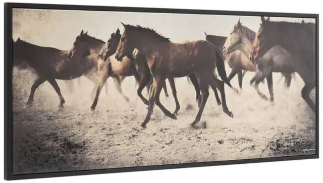 Renwil® Brown Ares Wall Painting-1