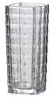 A & B Home Clear Square Tapered Vase-0