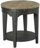 Kincaid® Plank Road Artisan's Charcoal Round End Table-0