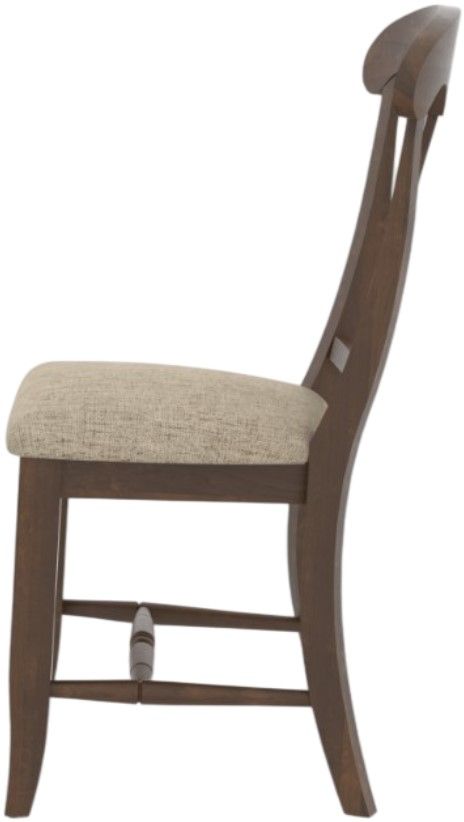 Canadel Customizable 0600 Upholstered Dining Side Chair-2