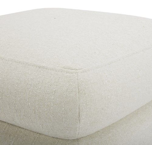 Moe's Home Collection Lowtide Warm White Stool-2