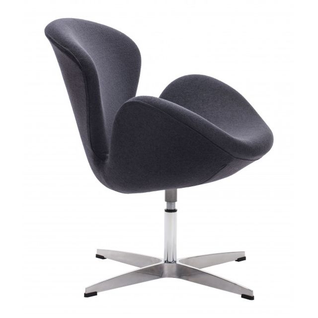 Zuo® Modern Pori Gray Occasional Chair-1
