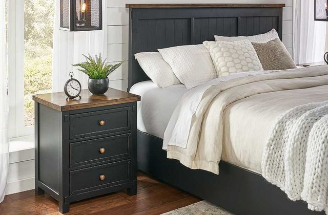 A-America® Stormy Ridge Chicory/Slate Black Nightstand-1