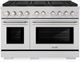 ZLINE Paramount Series 48" Stainless Steel Pro Style Dual Fuel Range -0