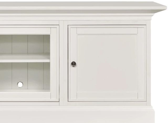 Hammary® Structures White 20" Triple Three Door Console-1