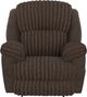 Catnapper® Shaggy Chocolate Rocker Recliner-1