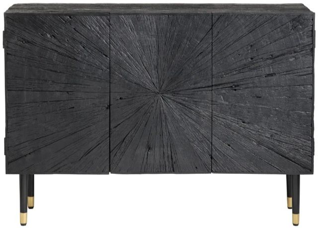 Crestview Collection Obsidian Black Sideboard-1