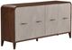 Michael Amini® Houston Gray/Walnut Sideboard and Mirror-3