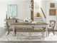 Riverside Furniture Southport Antique Oak/Smokey White Dining Bench-4