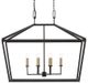 Currey & Company Denison Molé Black Rectangular Lantern-0
