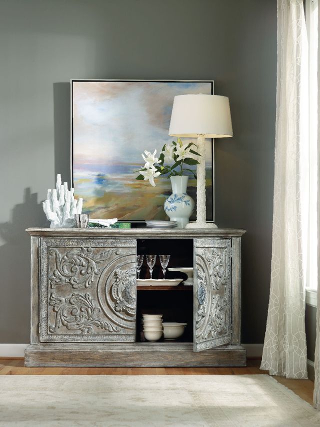 Hooker® Furniture Melange Driftwood Accent Console-3