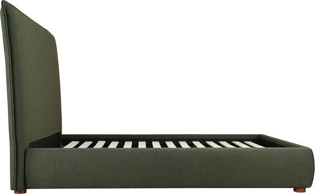 Moe's Home Collection Luzon Deep Forest Tall Headboard Queen Bed-3